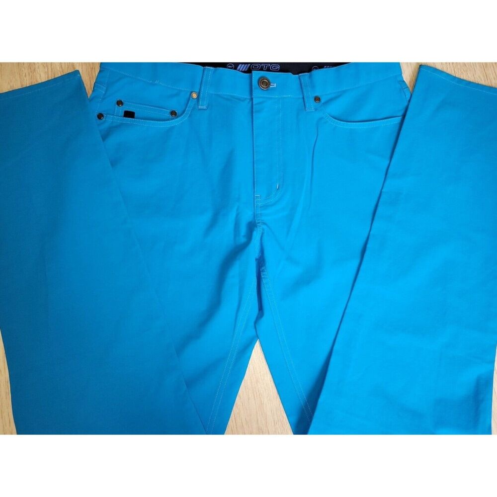 New Womens sz 12 bright blue vineyard vines on the go pants cobalt blue bright